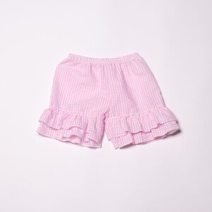 Free w/ ANY purchase! NWOT pink seersucker ruffle shorts